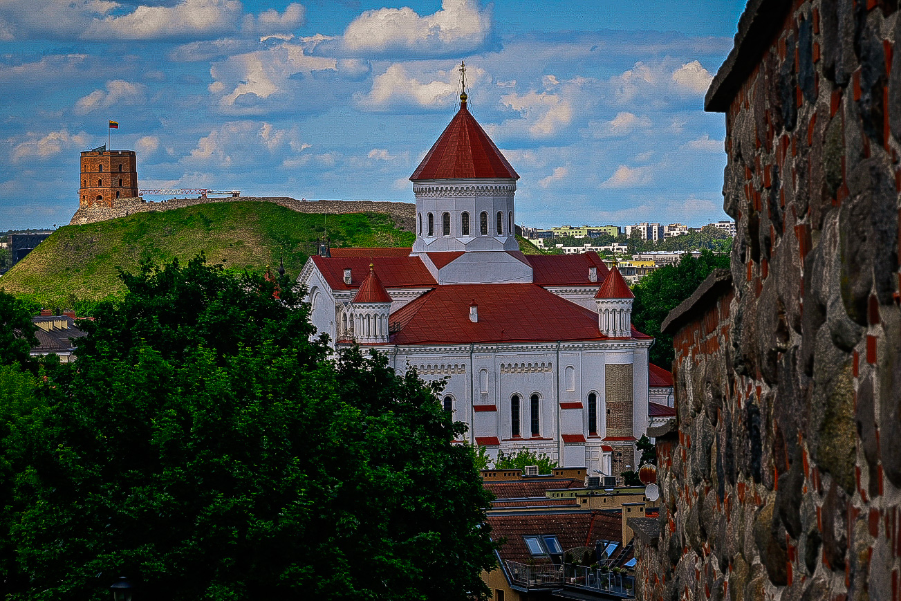 Views across Vilnius