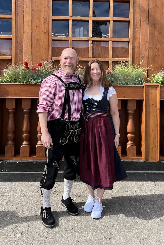 Rob and Barbara at Spring Fest 2024
